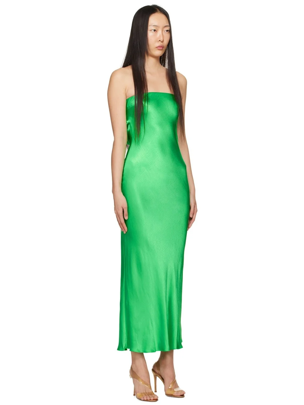 BEC + BRIDGE Green Moon Dance Maxi Dress | REVERSIBLE