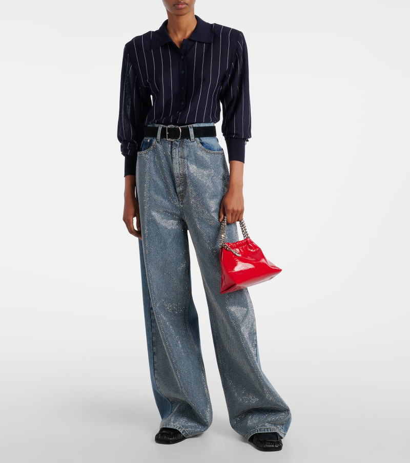 Stella McCartney Falabella Small faux leather tote bag outlook