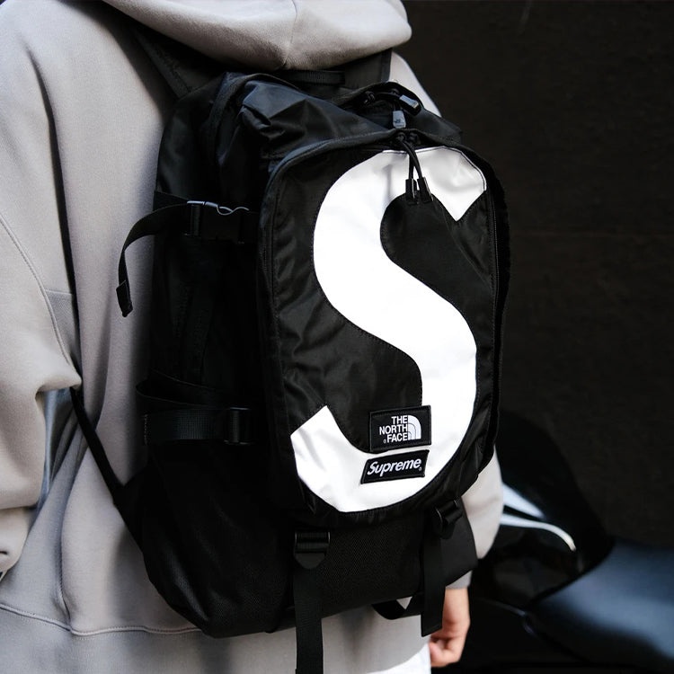 Supreme x The North Face Logo Backpack 'Black White' SUP-FW20-247 - 4