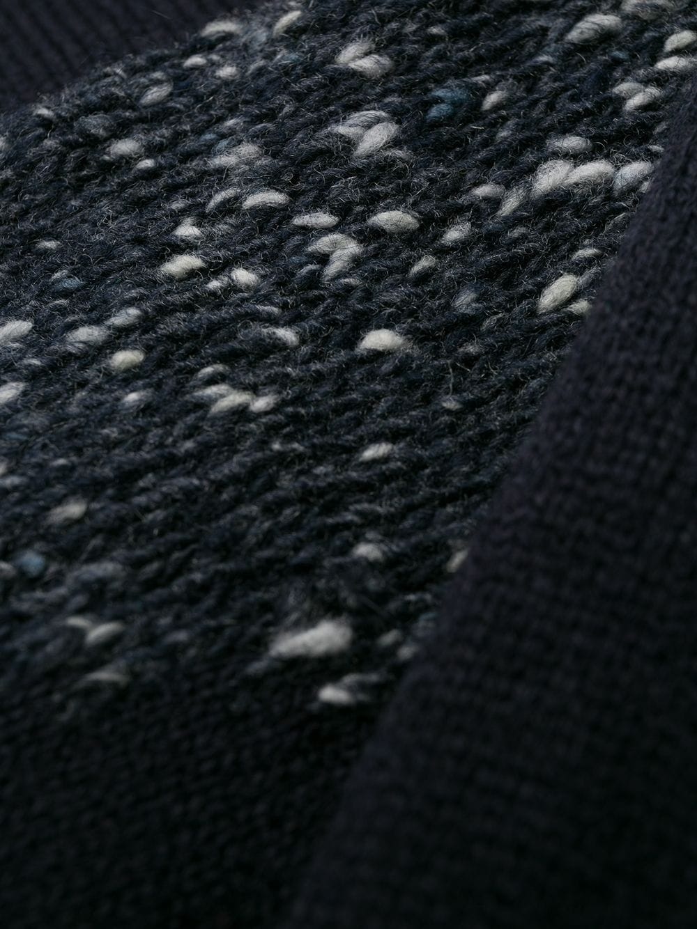 contrast knit jumper - 6