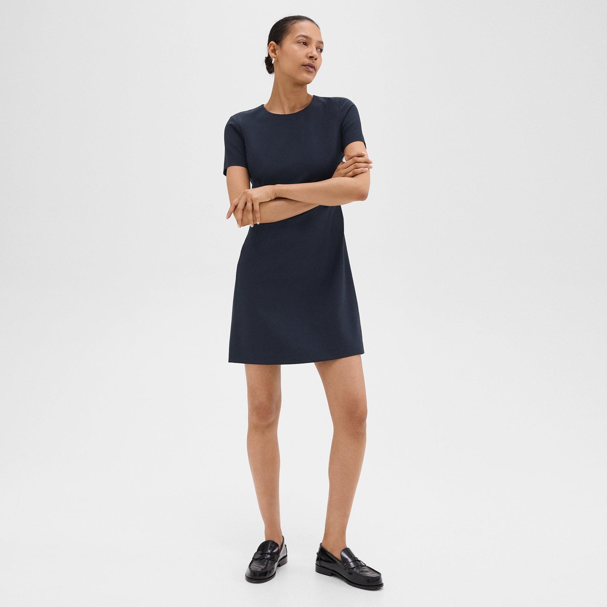 Sheath Dress in Good Wool - 2