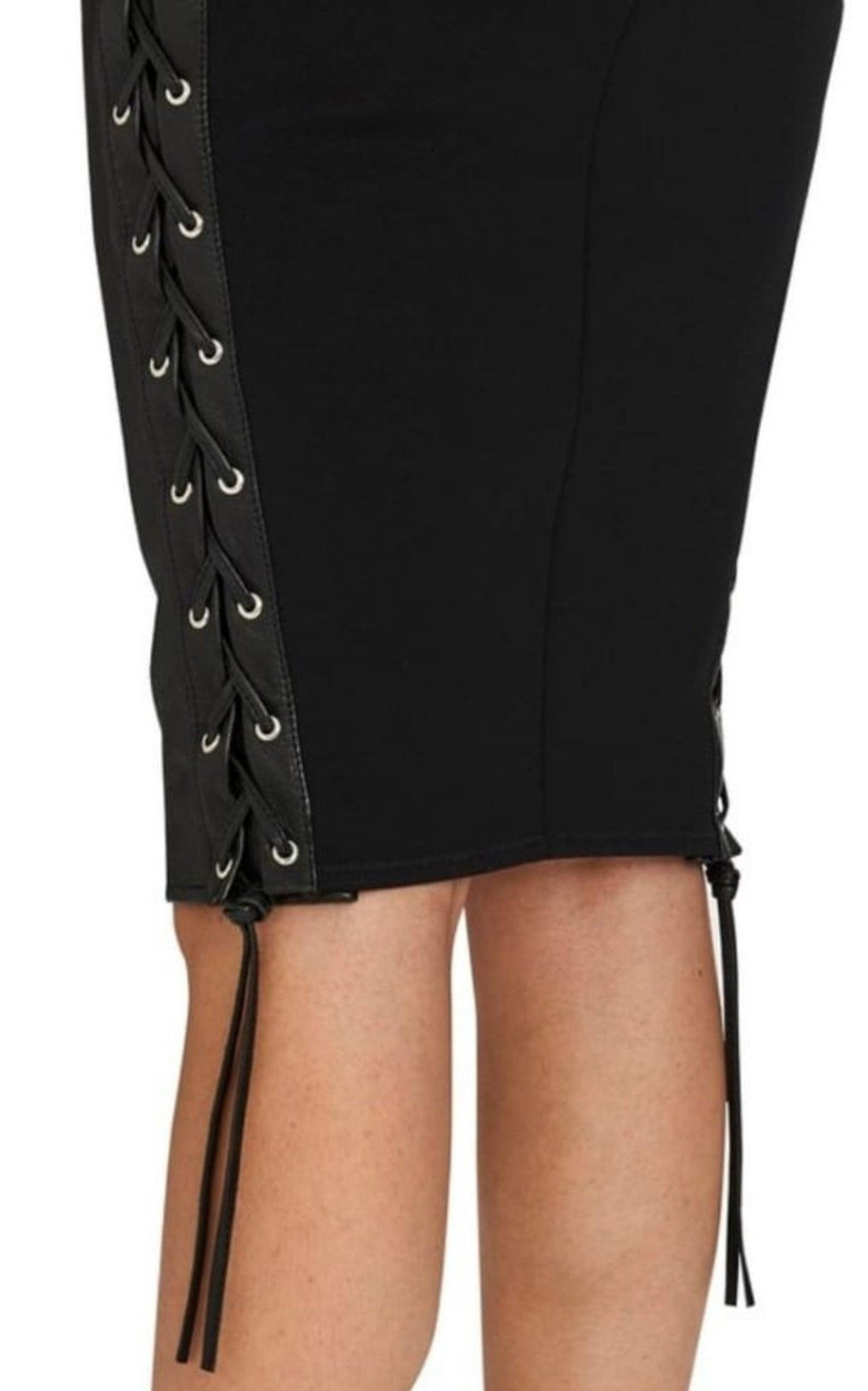 Leather Pencil Skirt - 5
