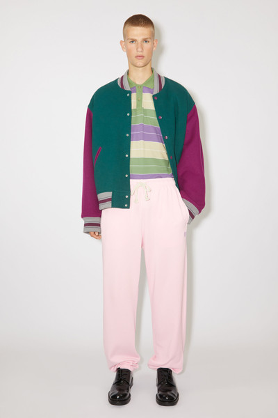 Acne Studios Cotton sweatpants - Light pink outlook