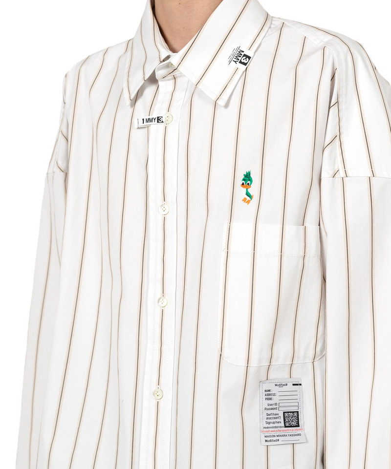 LEON Embroidery Stripe Shirt 8