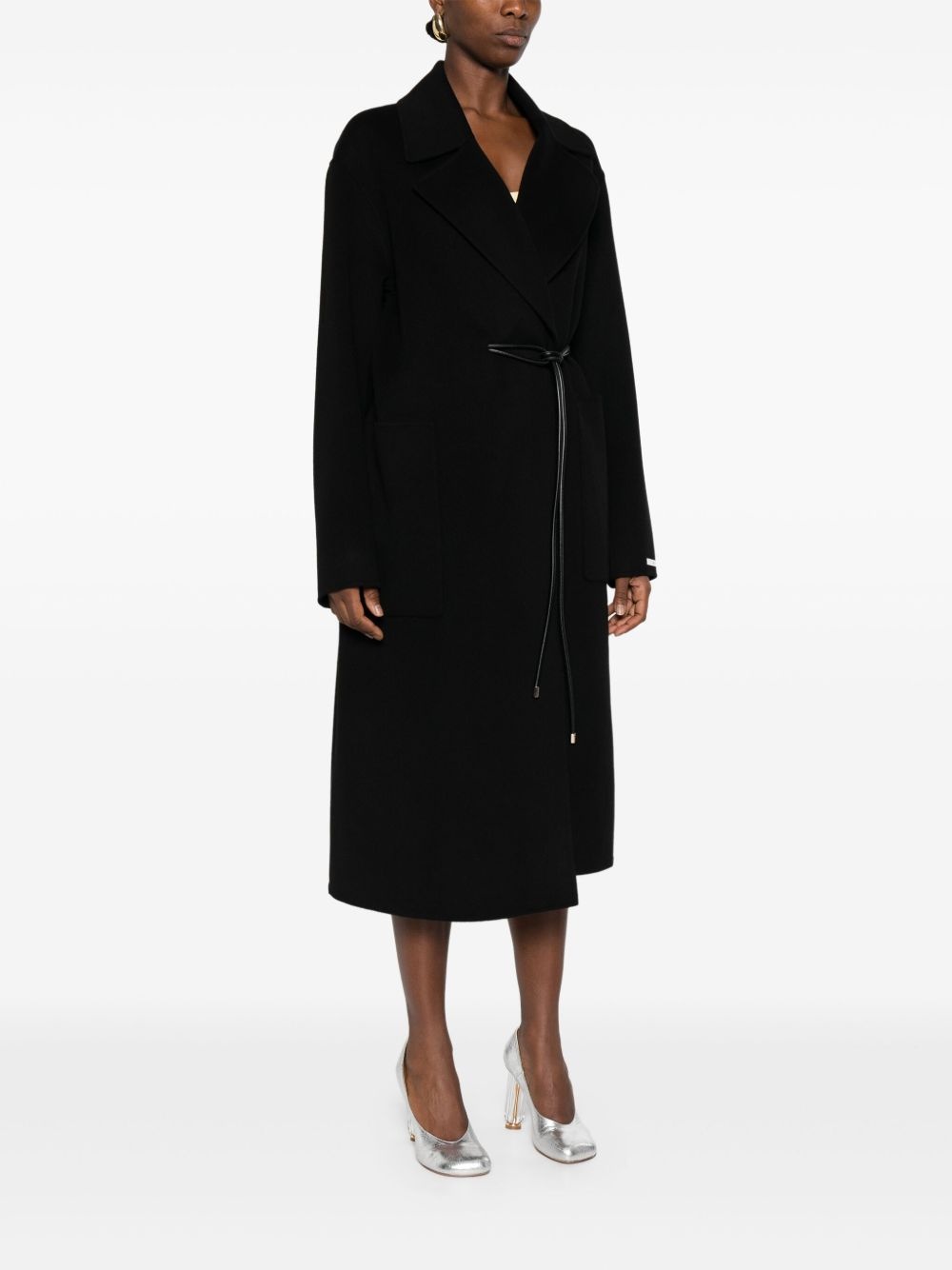 belted coat - 3