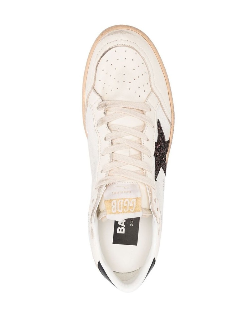 star-patch lace-up sneakers 4