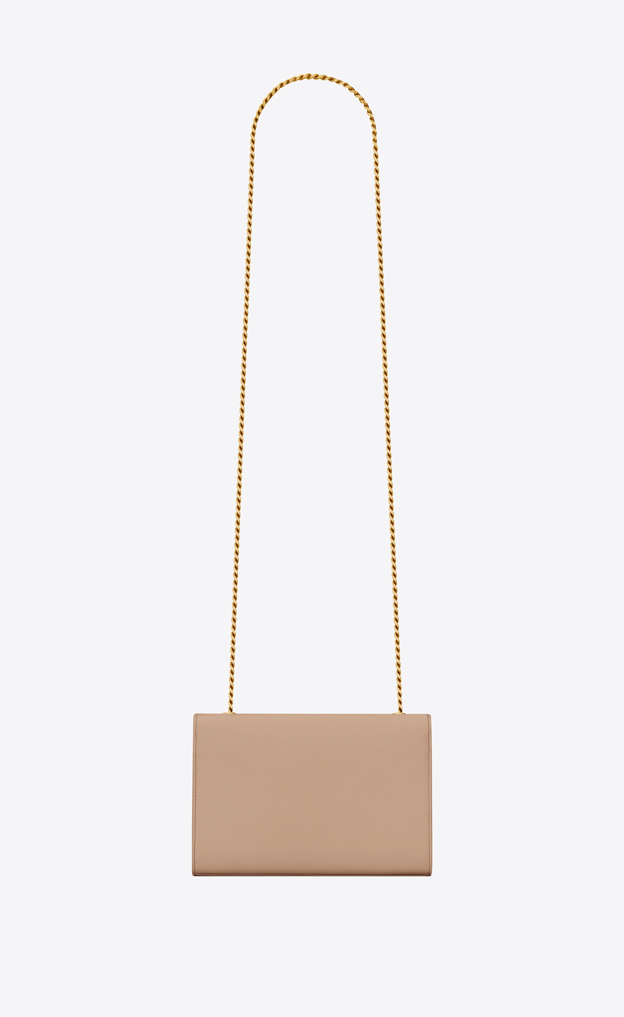 kate small chain bag in grain de poudre embossed leather - 3