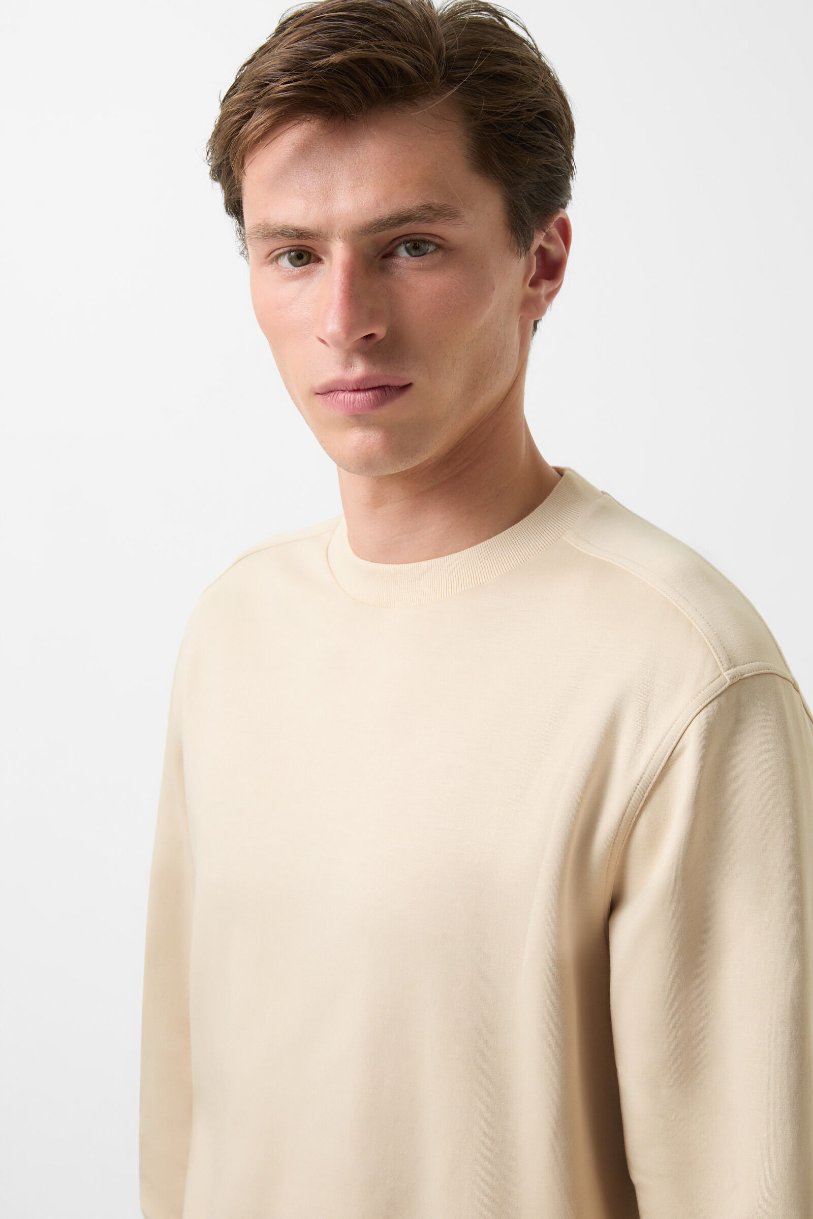 Sully sweatshirt in Cream - 4
