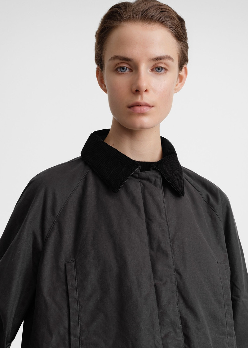Country jacket washed black 5