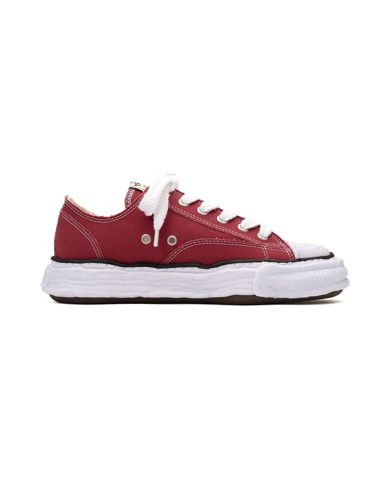 Maison MIHARA YASUHIRO Peterson 23 OG Sole Canvas Low 'Bordeaux' A11FW702-BORDEAUX - 2
