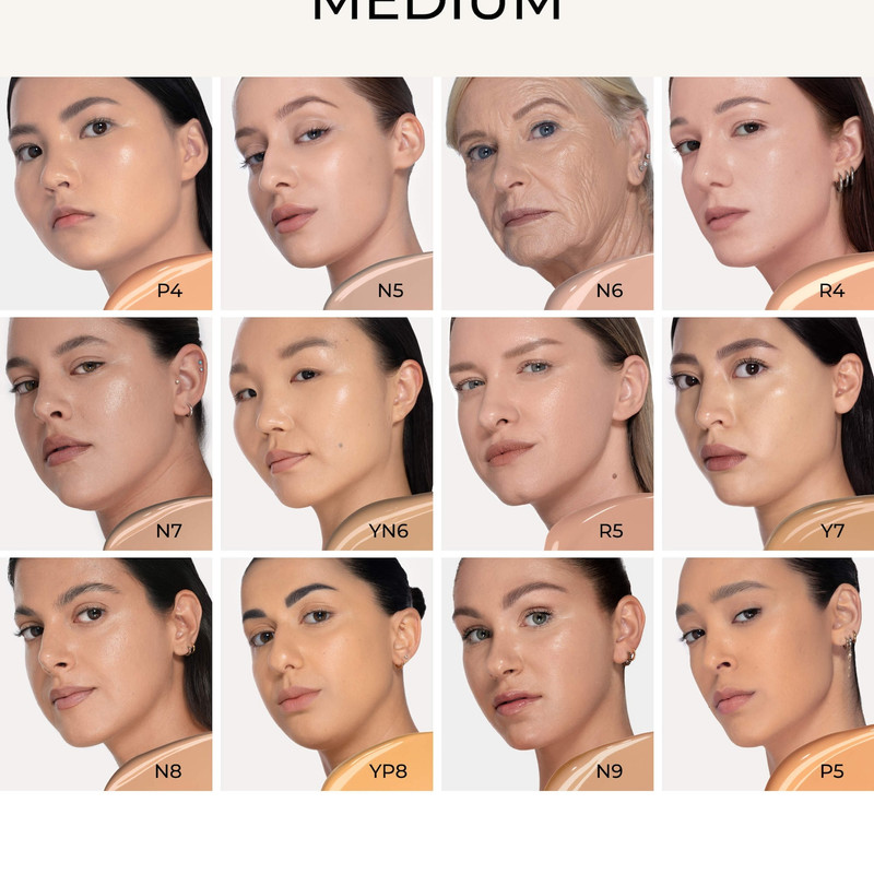 Hy-Glam Foundation Hydrating & Blurring Luminous Longwear Serum Foundation 7