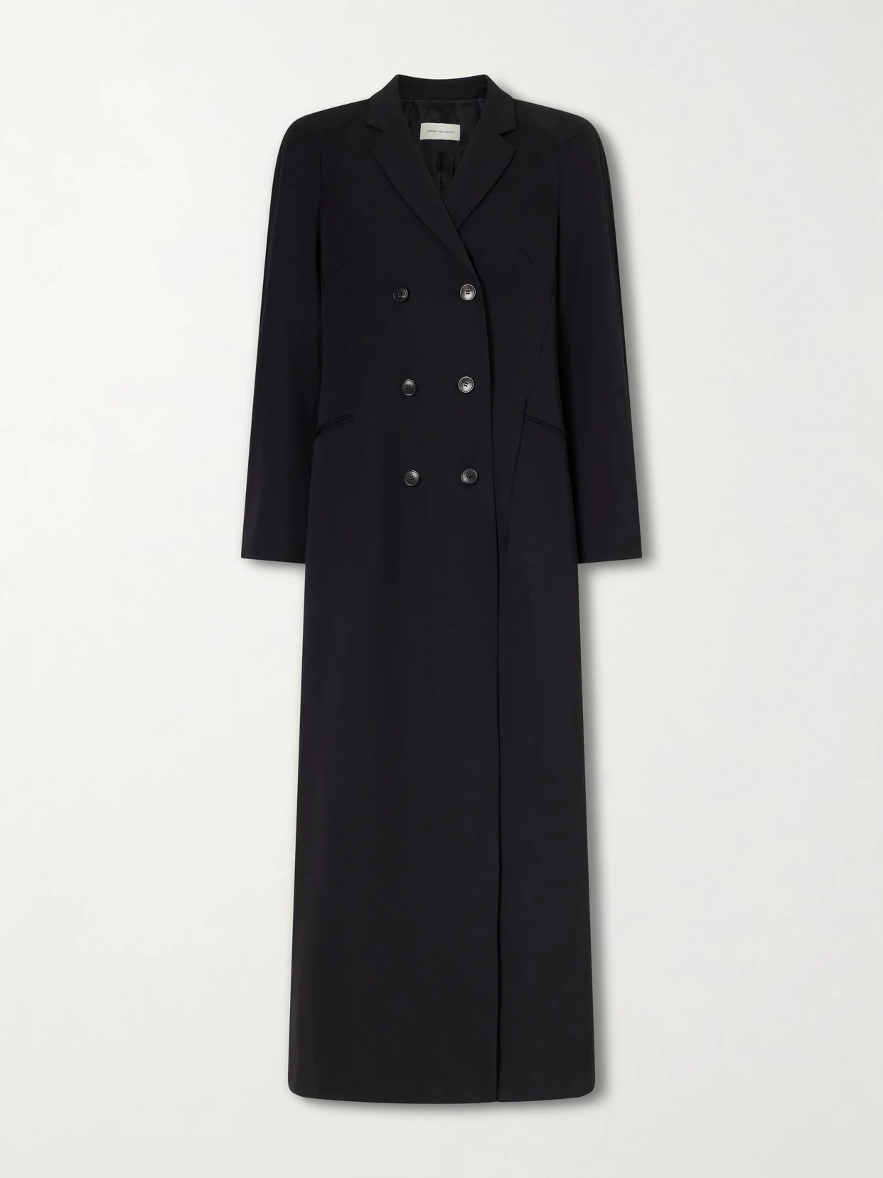 Ronna Double-breasted Wool Coat - 1