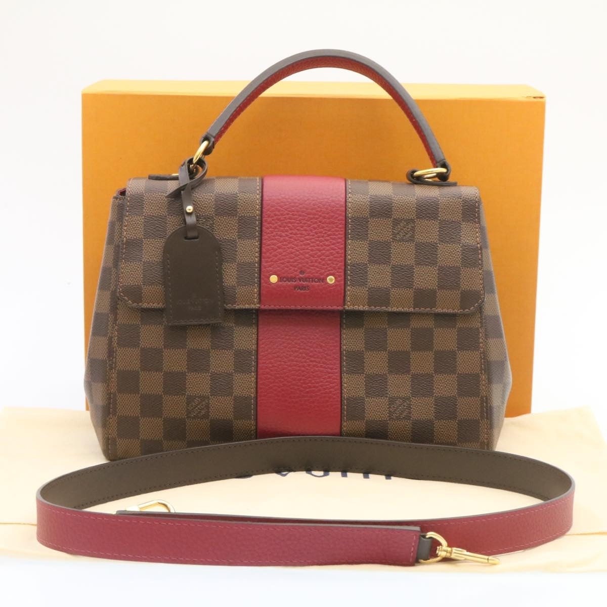 LOUIS VUITTON Damier Ebene Bond Street Shoulder Bag N64416 - 12