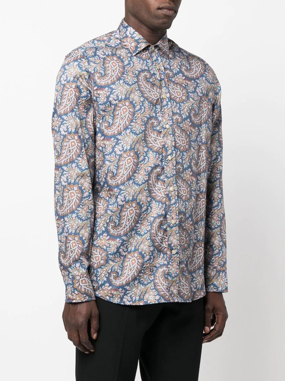 paisley-print shirt - 3