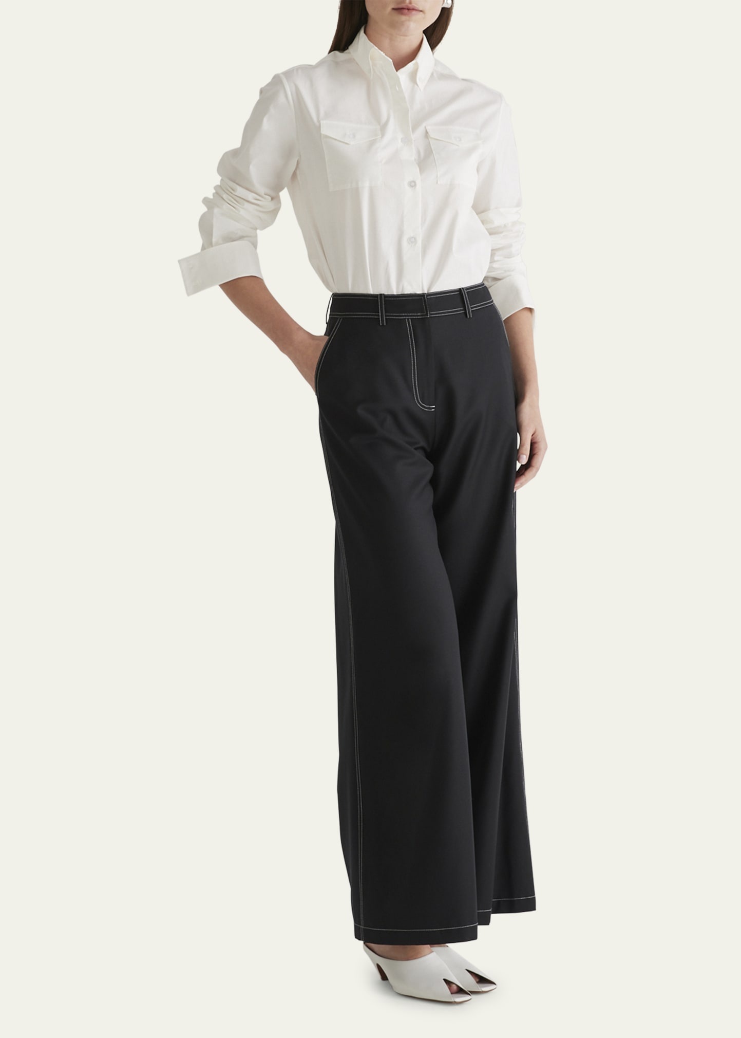 Lenny Wide-Leg Pants - 4