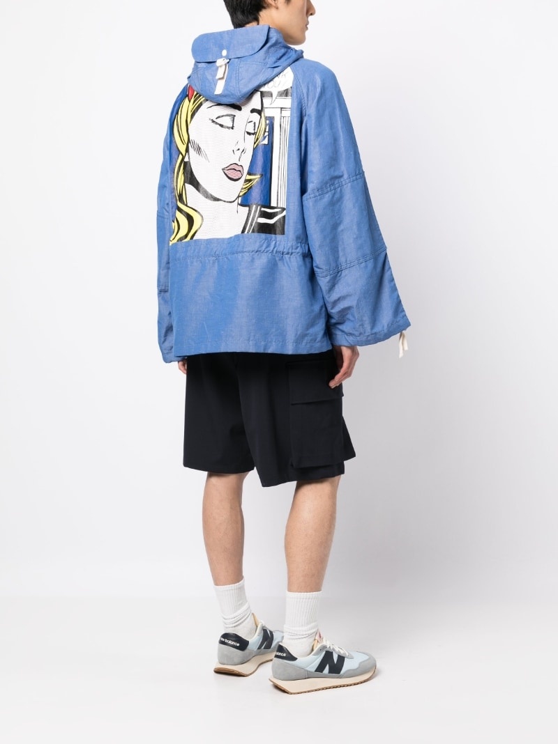 pop-art hooded jacket - 2