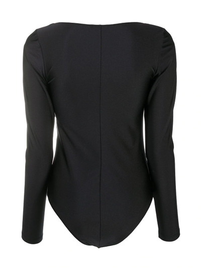 Ann Demeulemeester square-neck bodysuit outlook