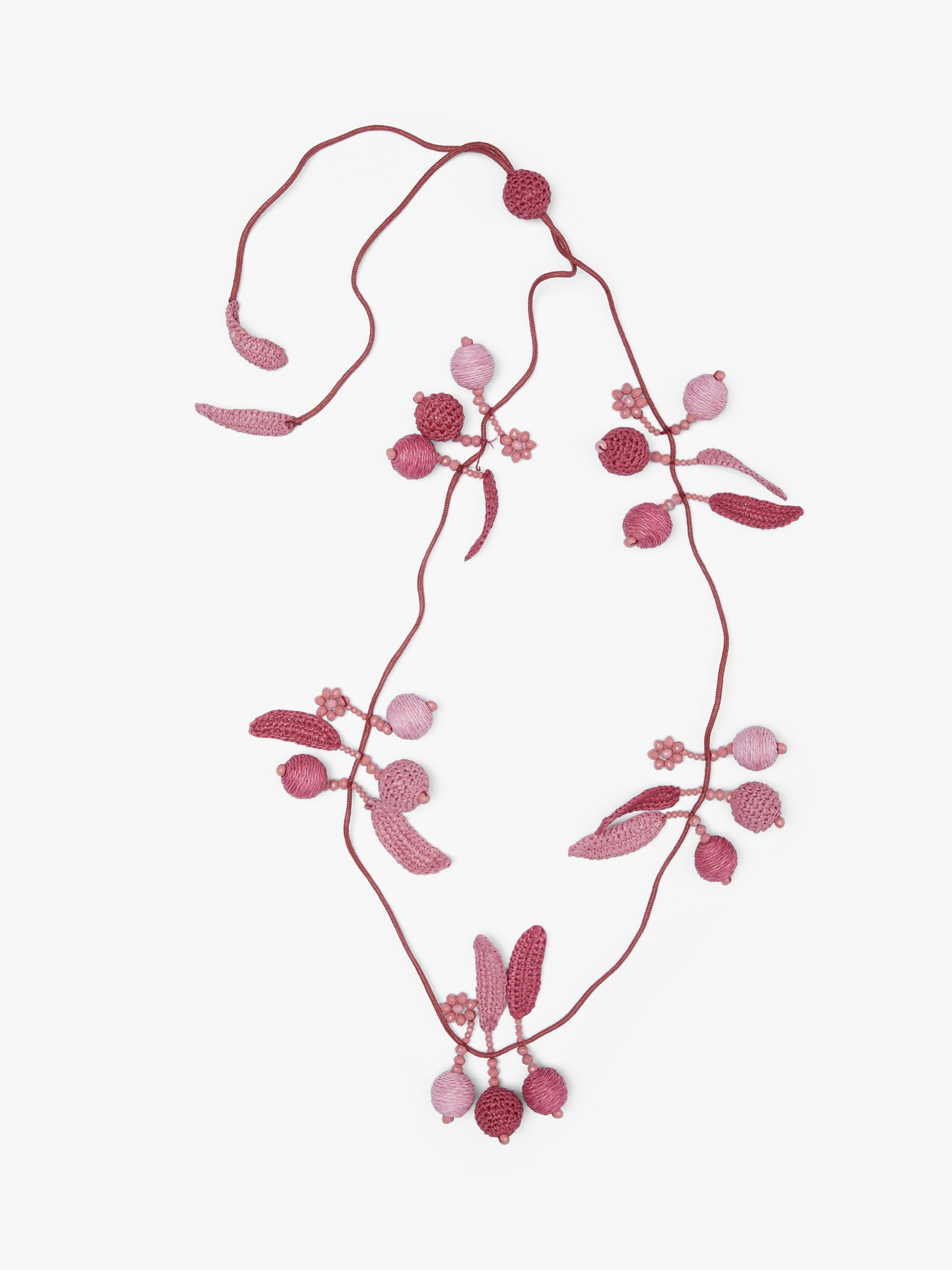 RENATA Paper yarn necklace - 1