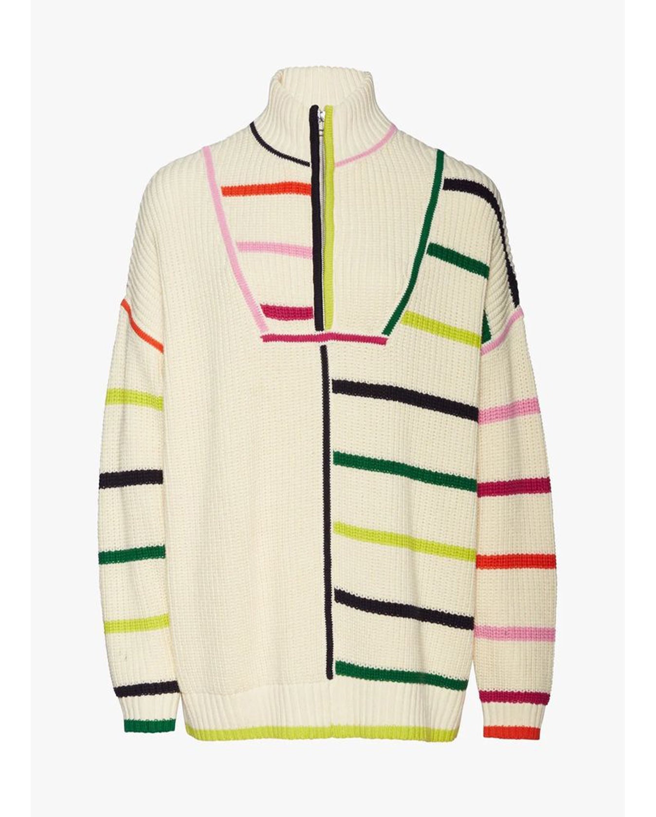 Hampton Sweater - Creme Rainbow - 5