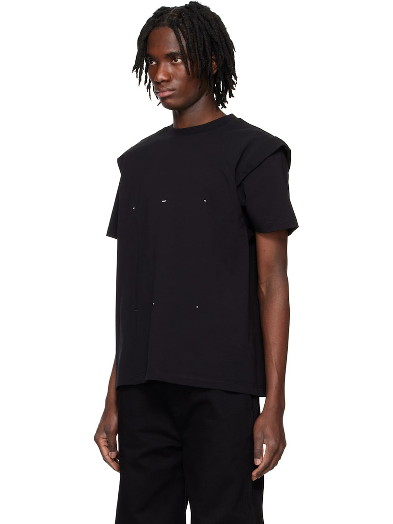 HELIOT EMIL™ Black Outline Logo T-shirt outlook