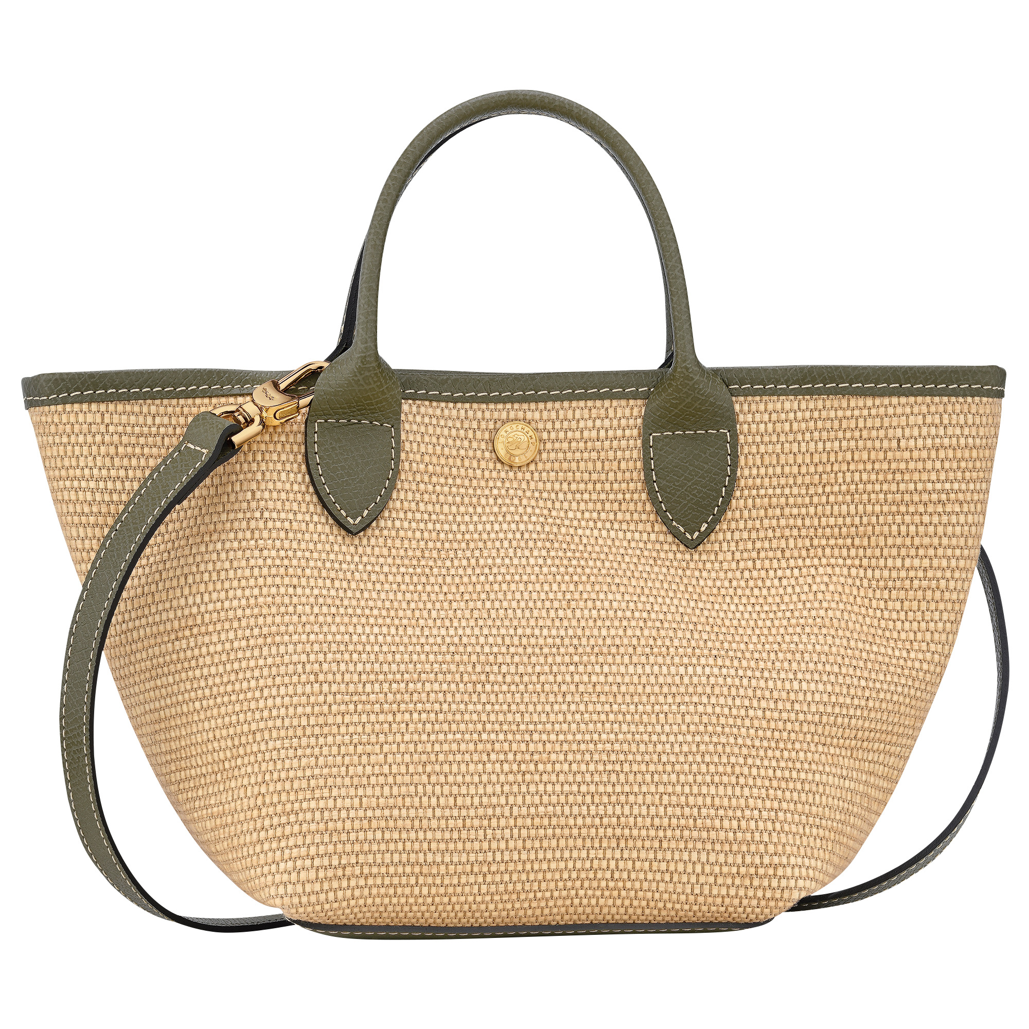 Le Pliage Collection XS Basket bag Artichoke - Canvas - 4