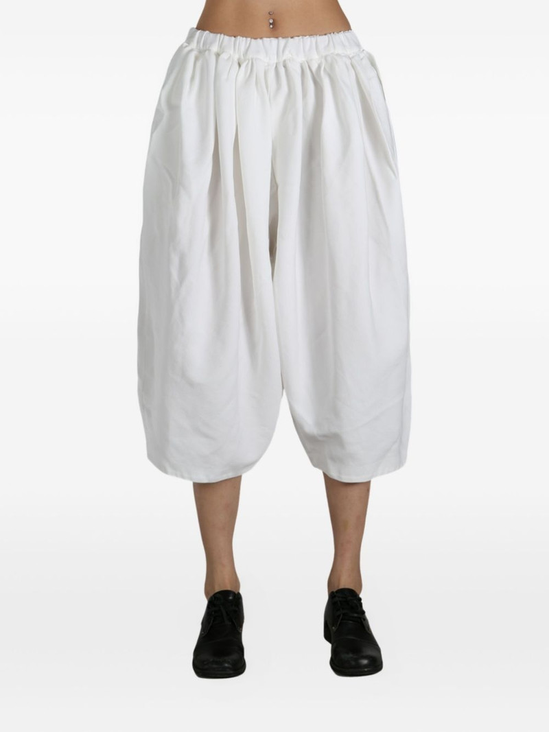 Comme Des Garçons elasticated-waistband shorts outlook