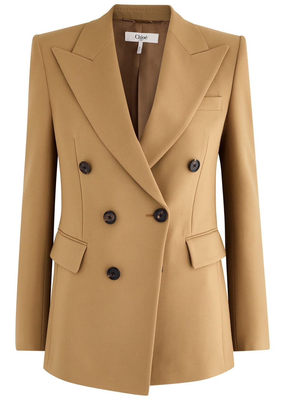 Chloé Chloe Double-breasted Wool Blazer | harveynichols