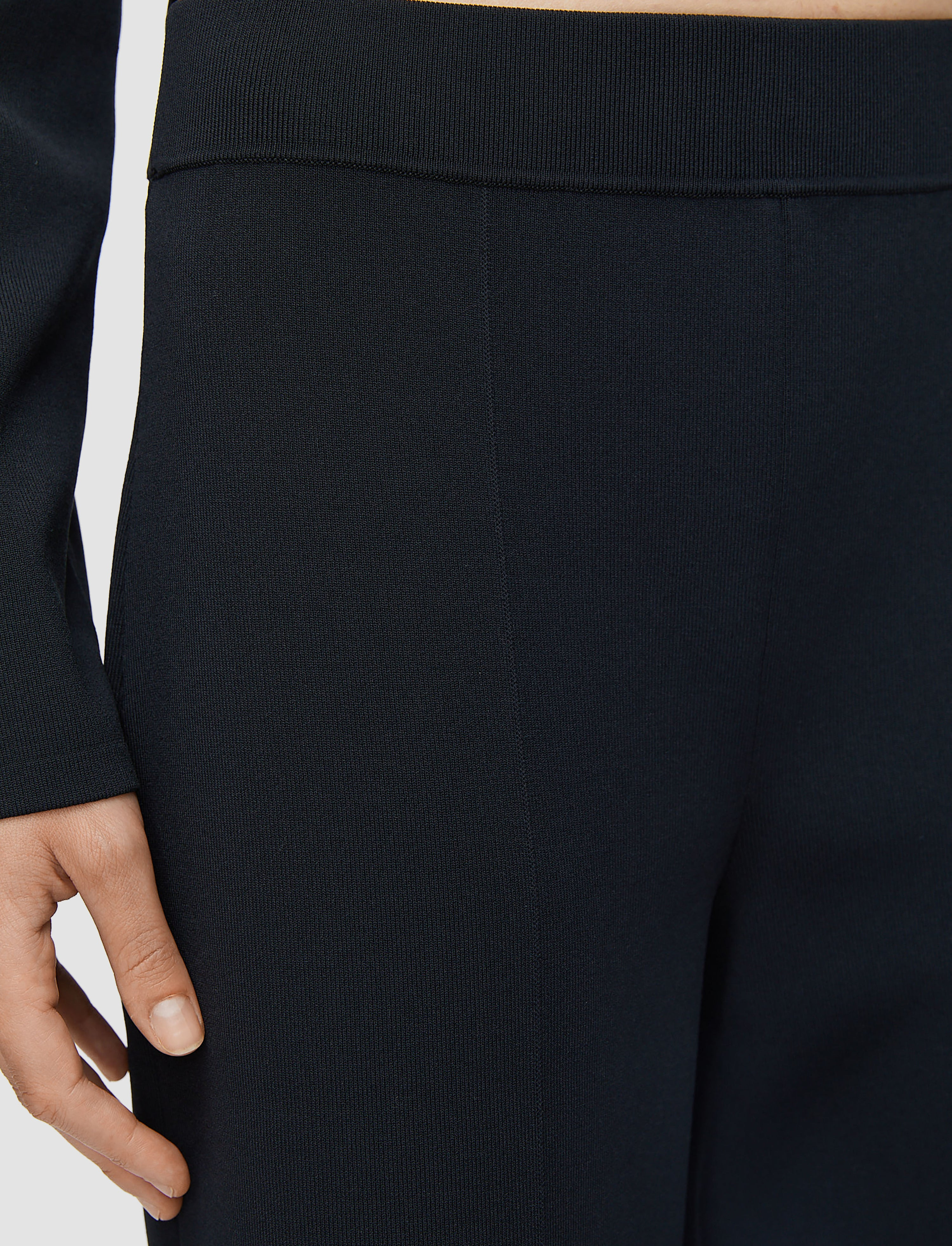Viscose Knit Stretch Culottes - 4