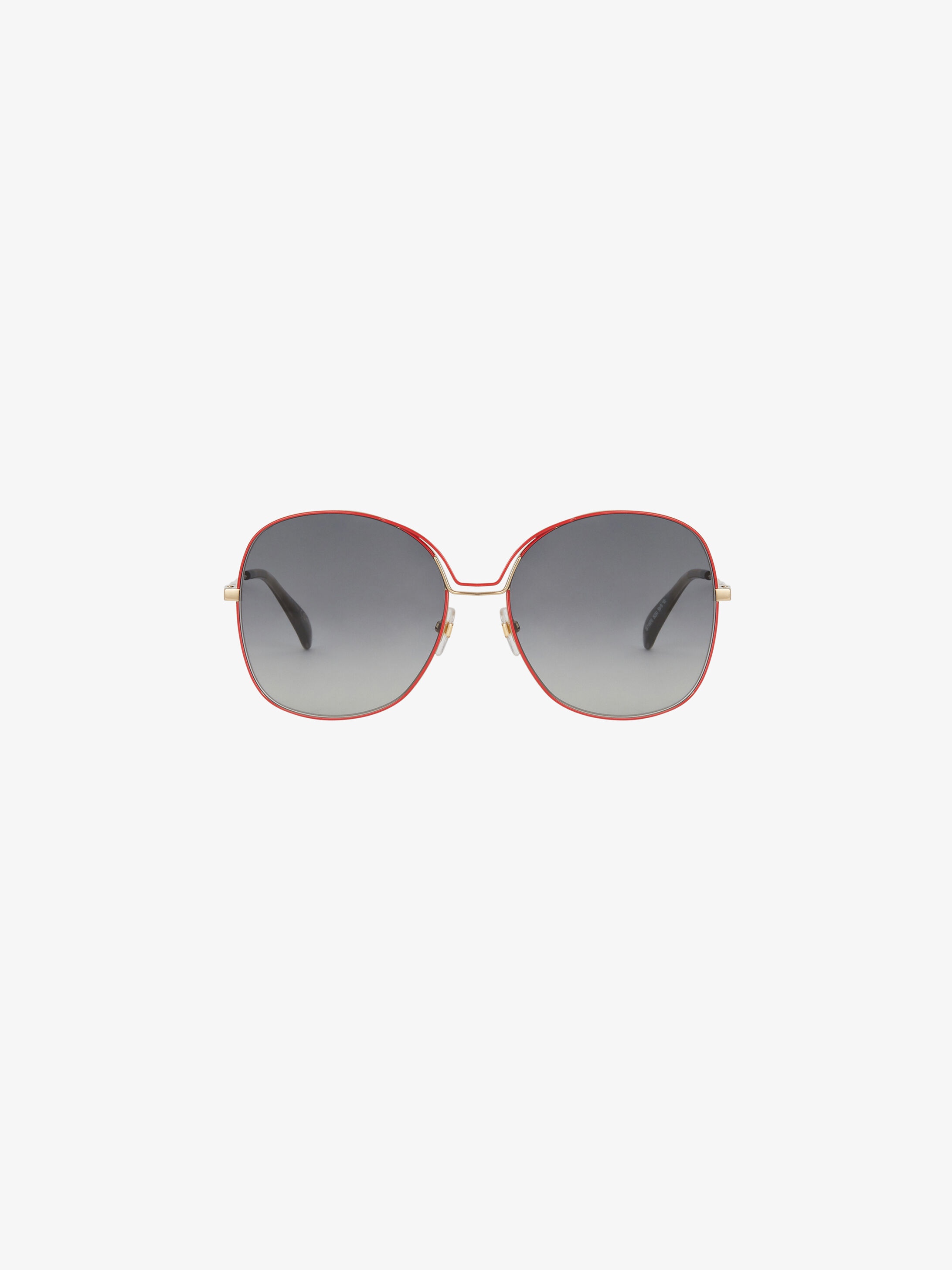 Two tone GV Bow sunglasses in metal - 3