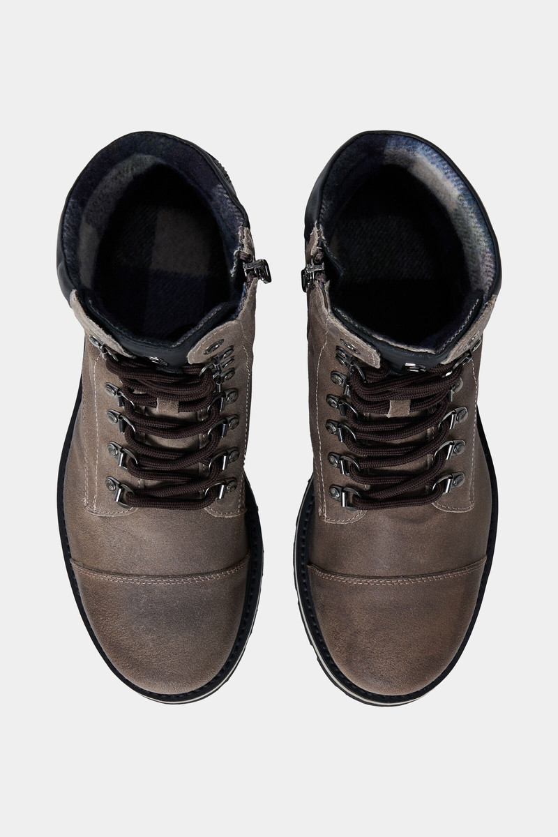 Courchevel Lace-up boots in Taupe 6