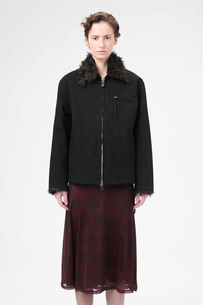Our Legacy Constructor Jacket Black Canvas outlook