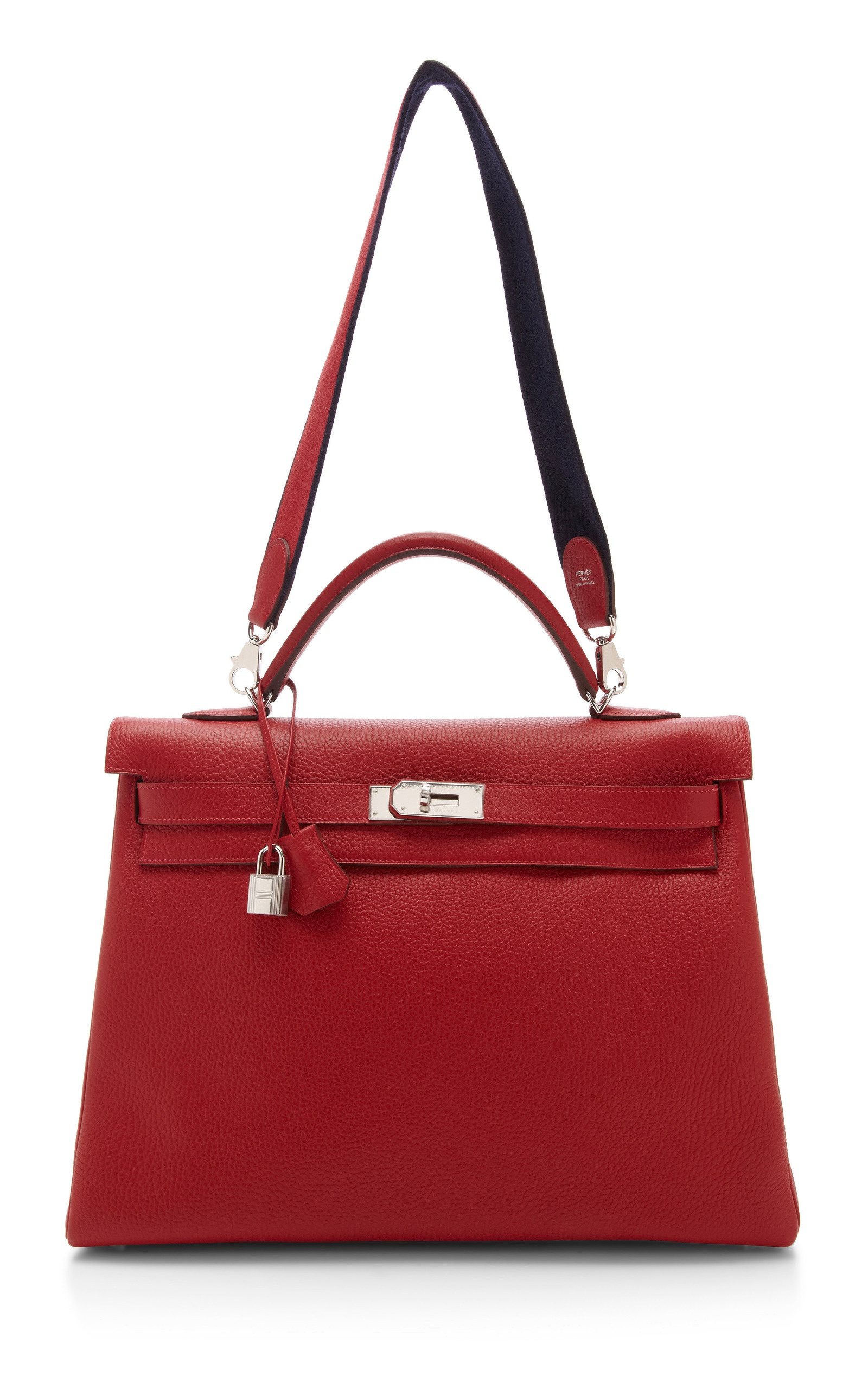 Vintage Hermes 40Cm Retourne Kelly Bag red - 3