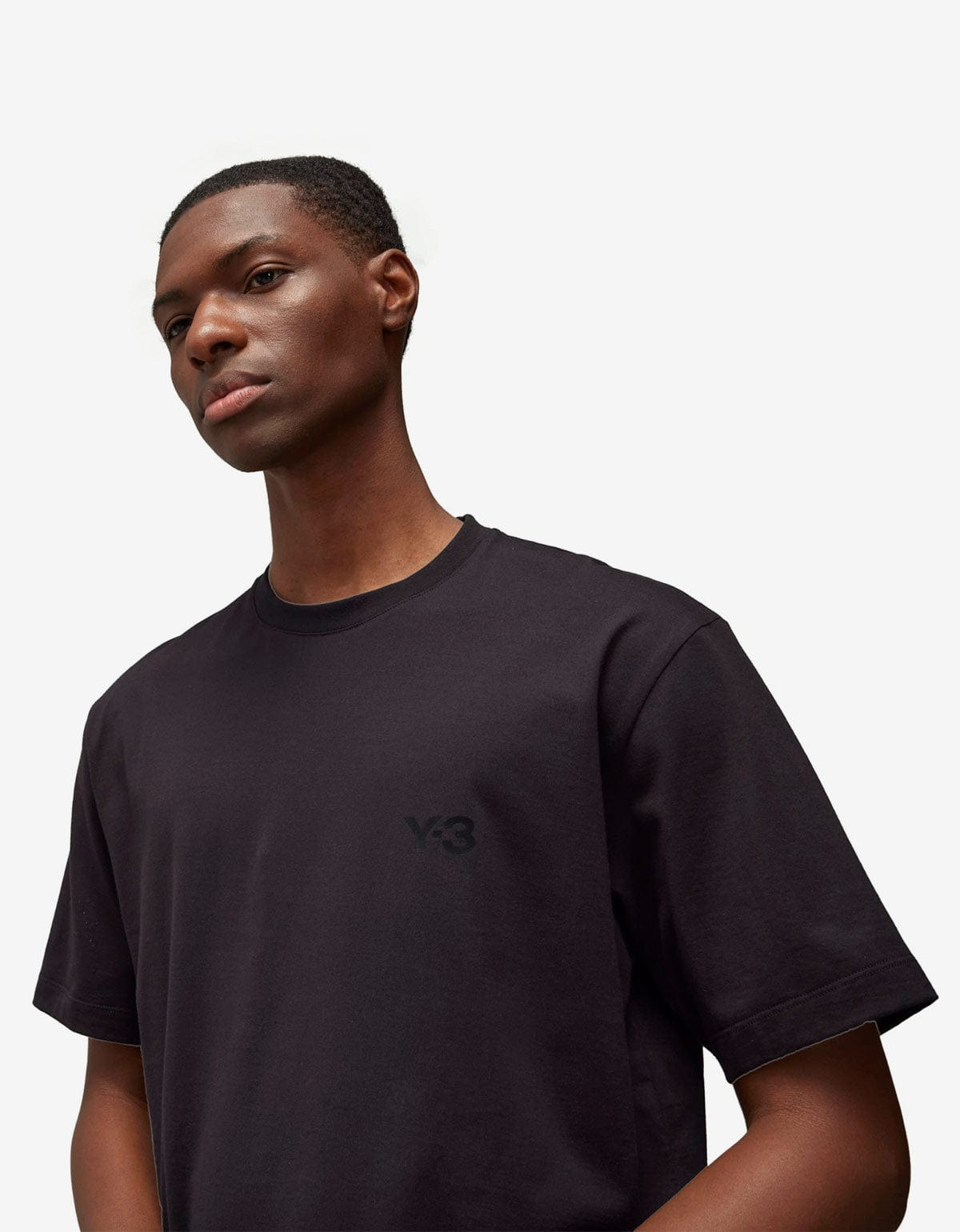 Y-3 Black Logo T-Shirt - 7