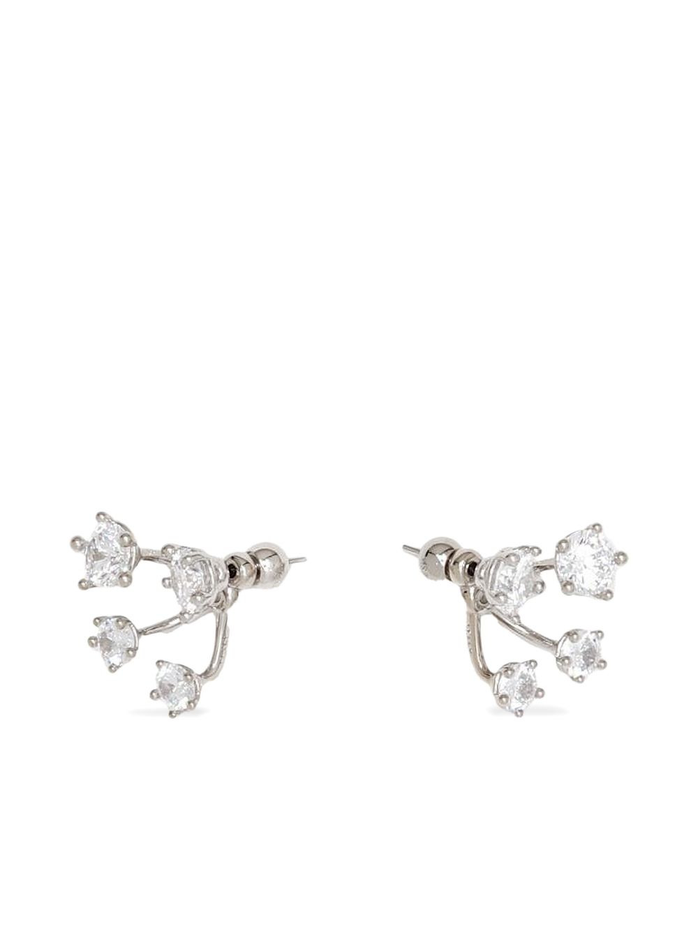 crystal-branch earrings - 2