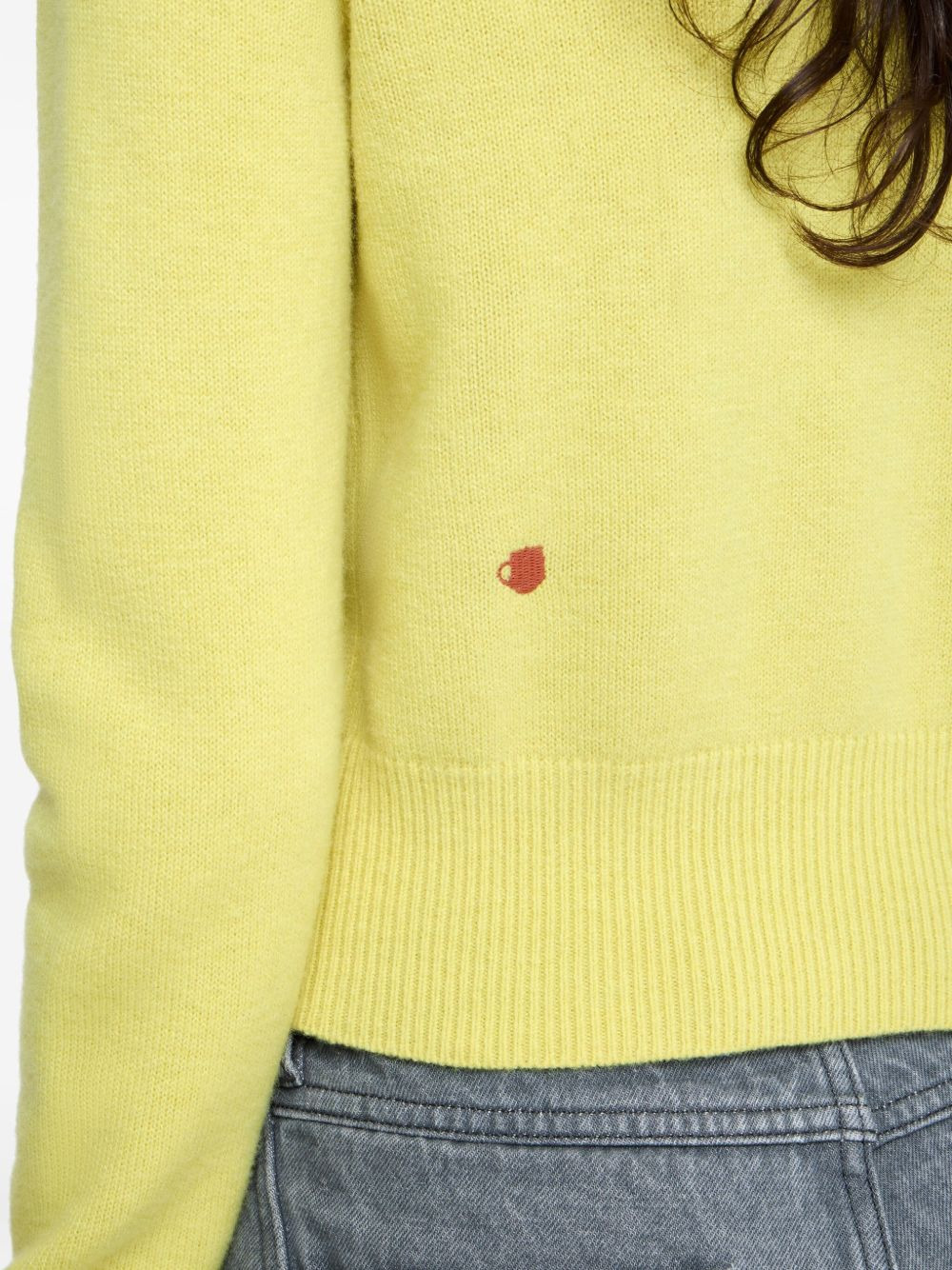embroidered cardigan - 4