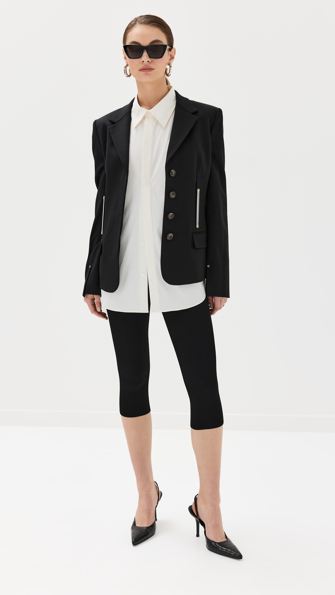 Compact Rib Capris - 9
