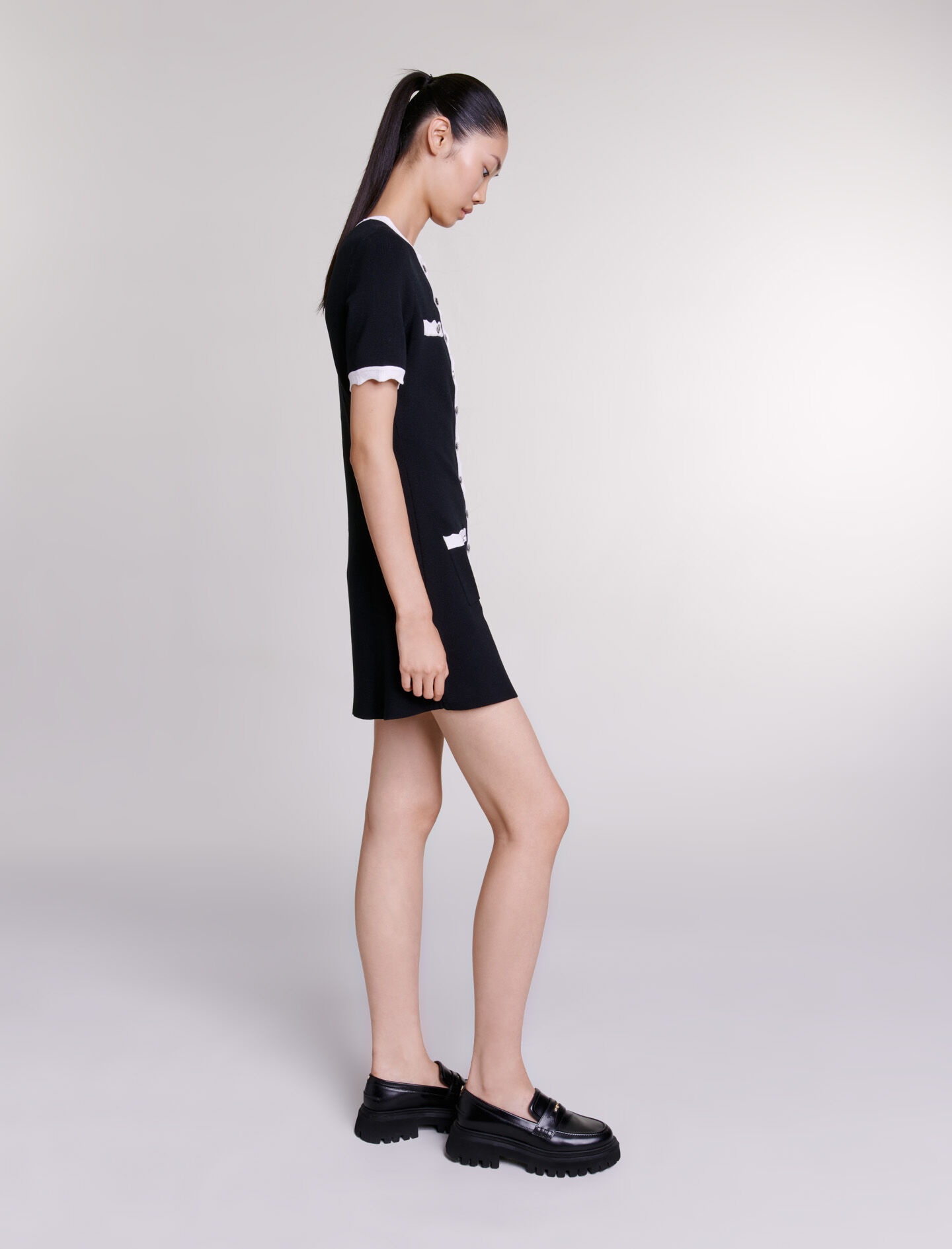 Short knit dress - 4