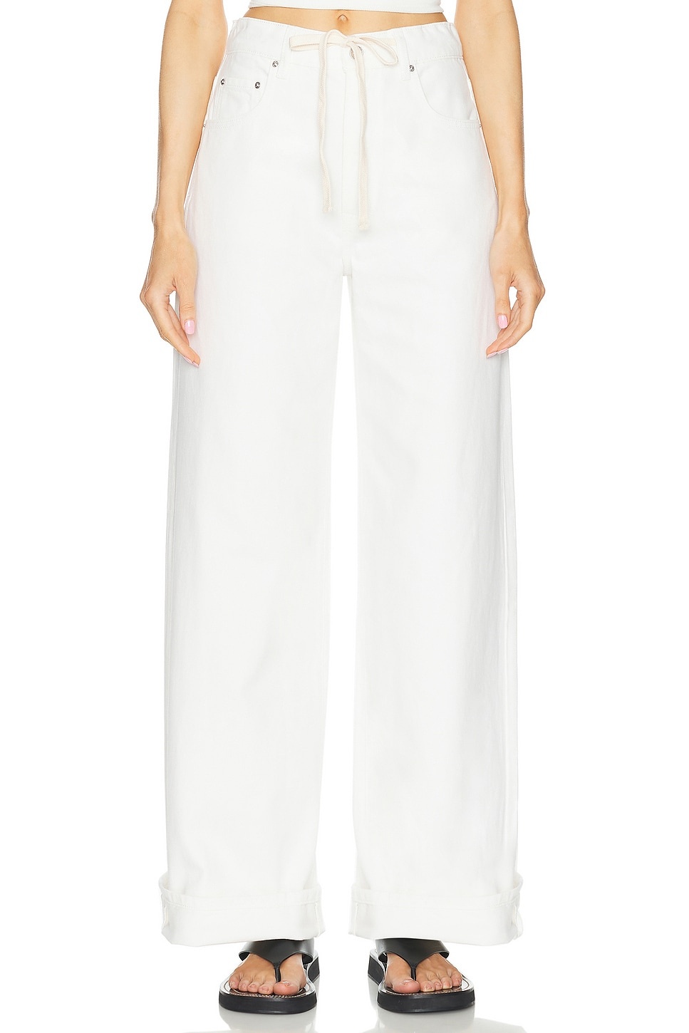 x Maggie MacDonald Lucia Drawstring Baggy Wide Leg - 2