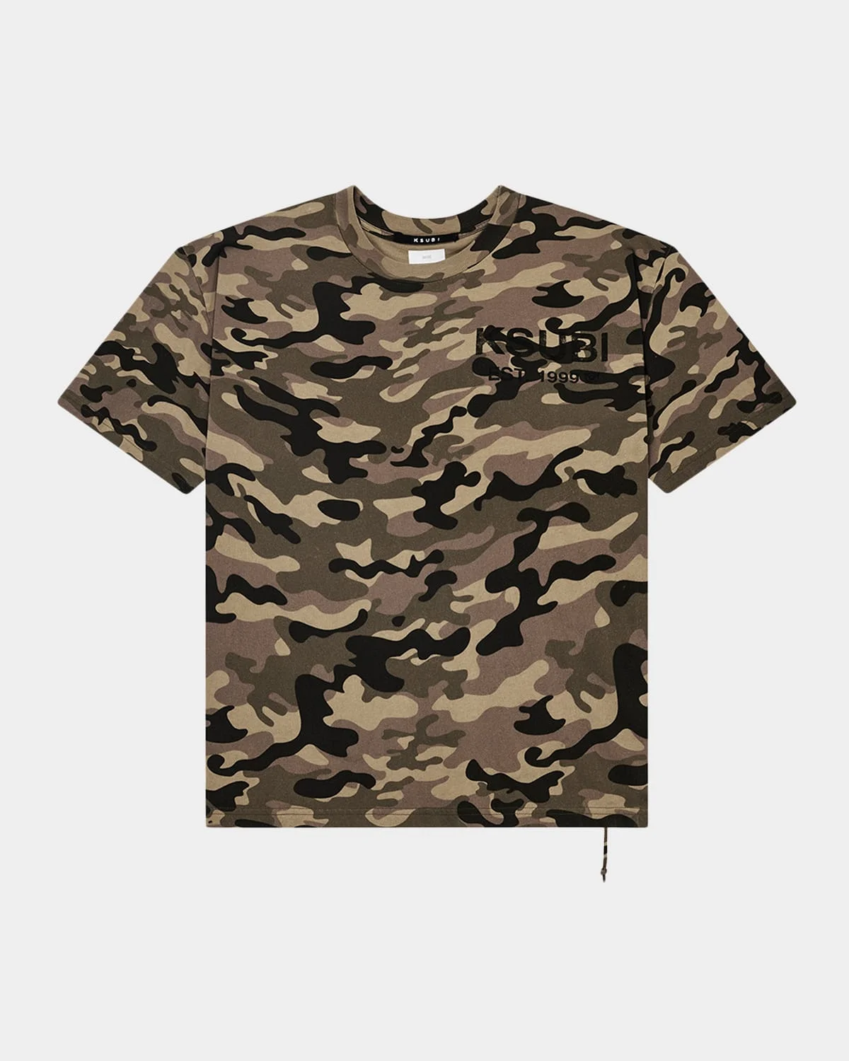 Men's State Halen Camouflage Oversized Logo T-Shirt - 1