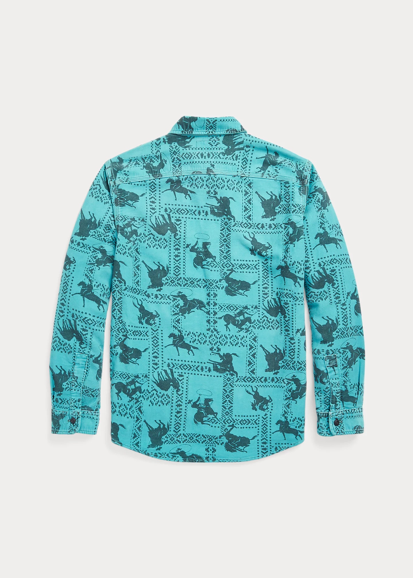 Western-Print Moleskin Workshirt - 2