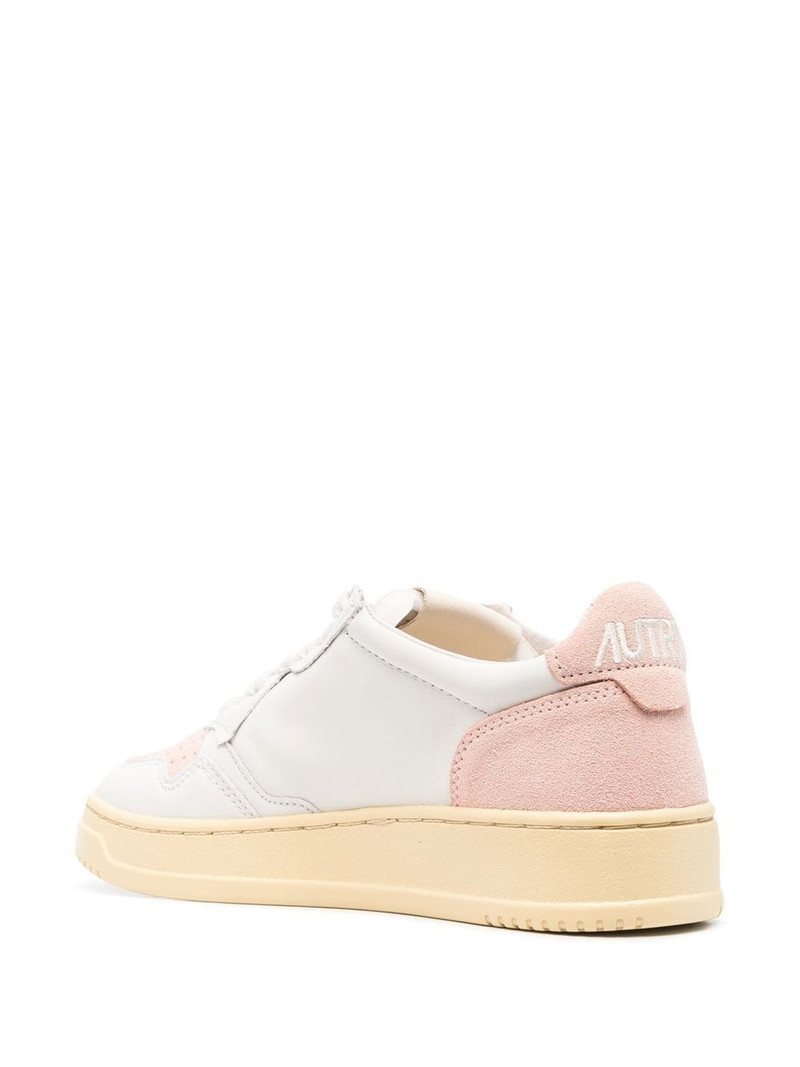 perforated low-top sneakers 3
