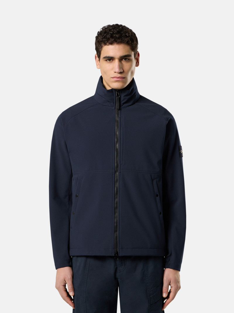 Stone Island 4100010 LIGHT SOFT SHELL-R_e.dye® TECHNOLOGY, RECYCLED POLYESTER outlook