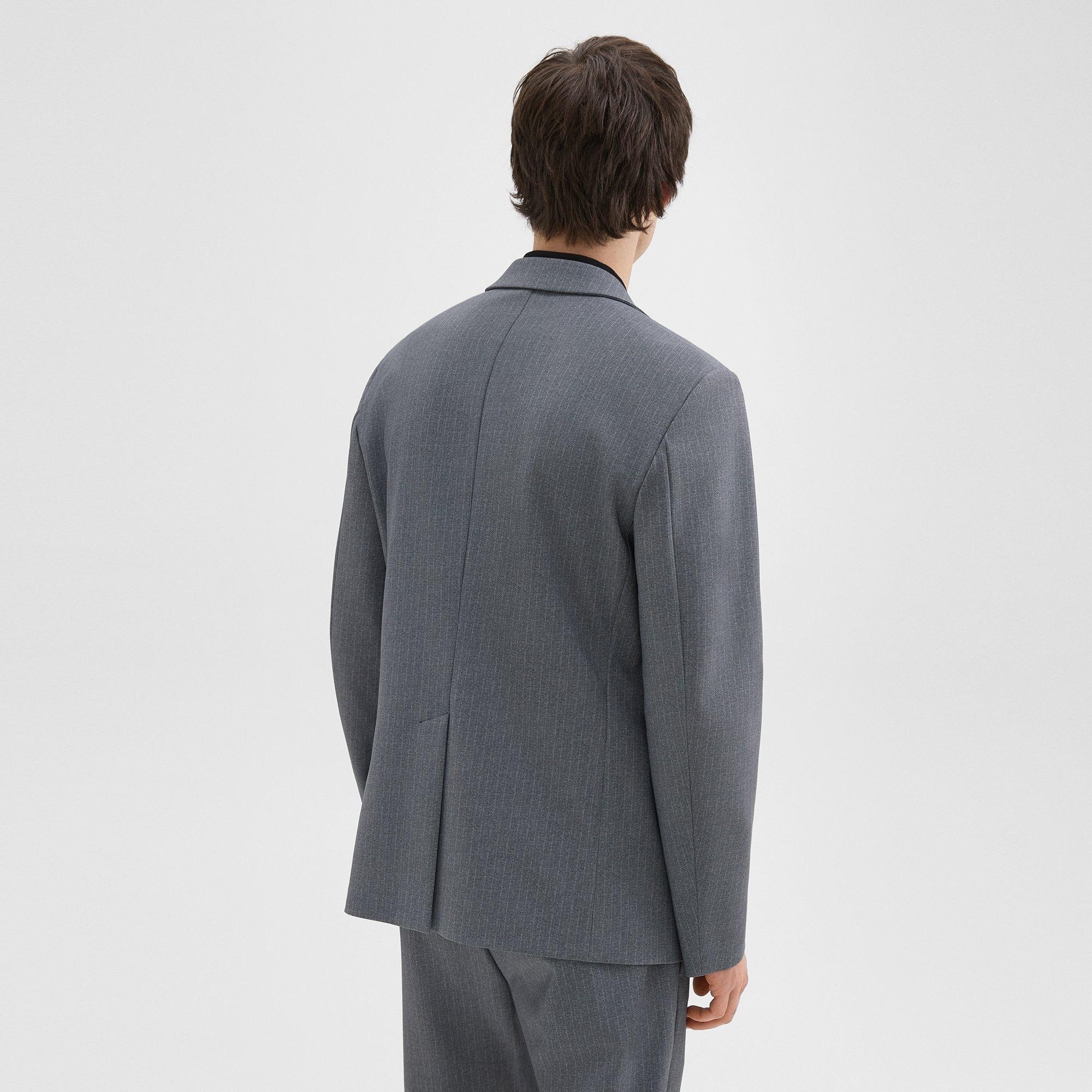 Clinton Blazer in Herringbone Precision Ponte - 4