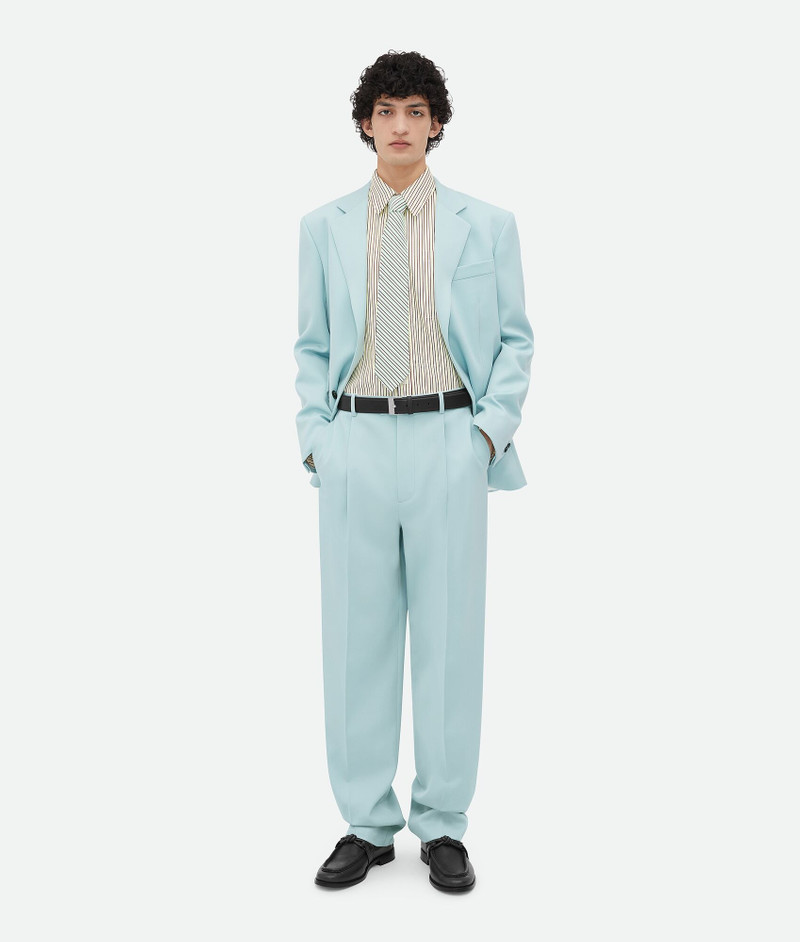 Wool Grain De Poudre Trousers 4