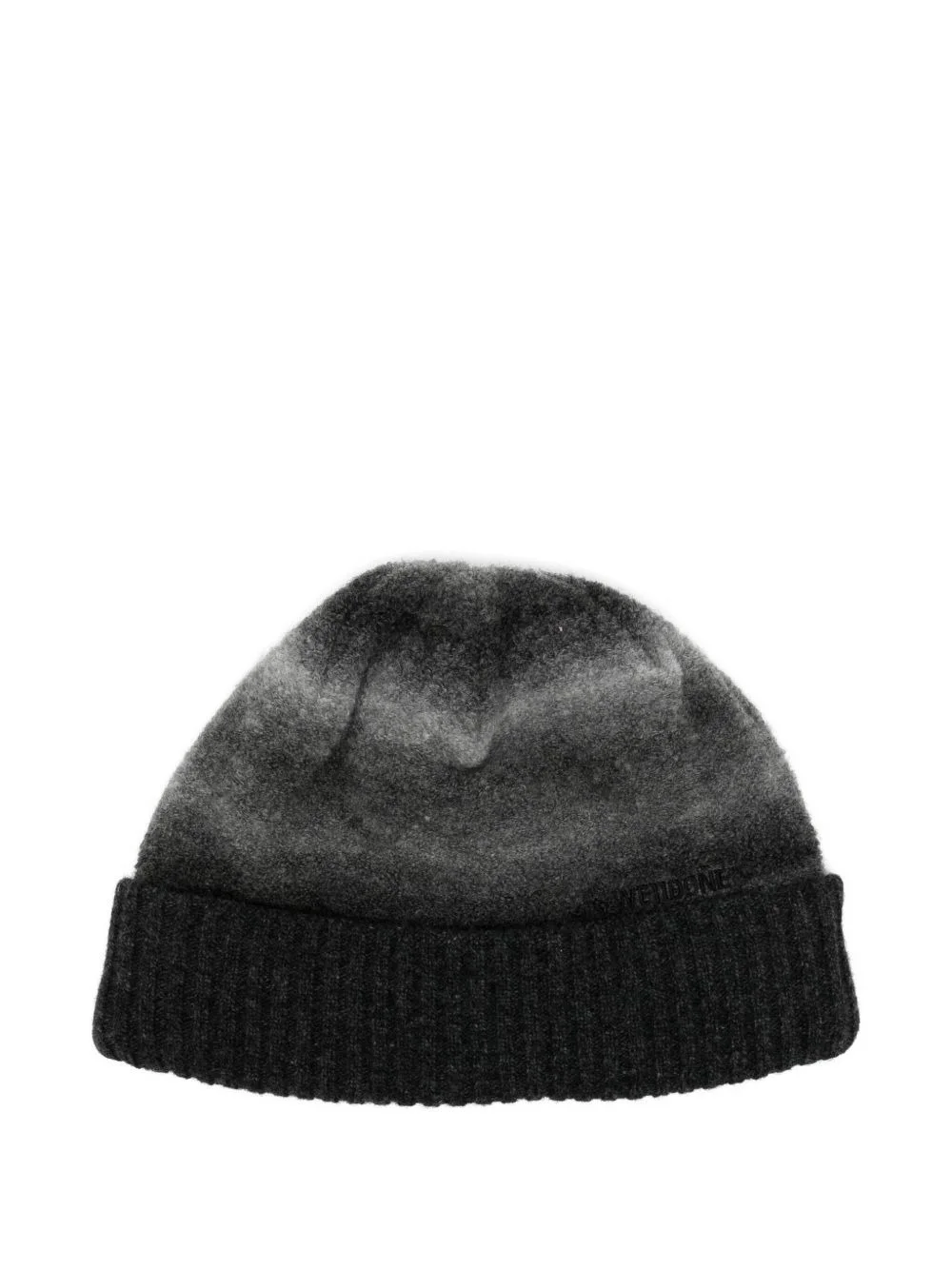gradient boucle knit beanie - 1