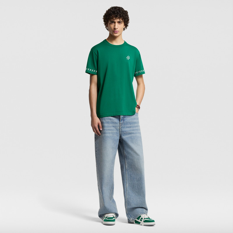 Louis Vuitton Signature Short-Sleeved Cotton Crewneck outlook