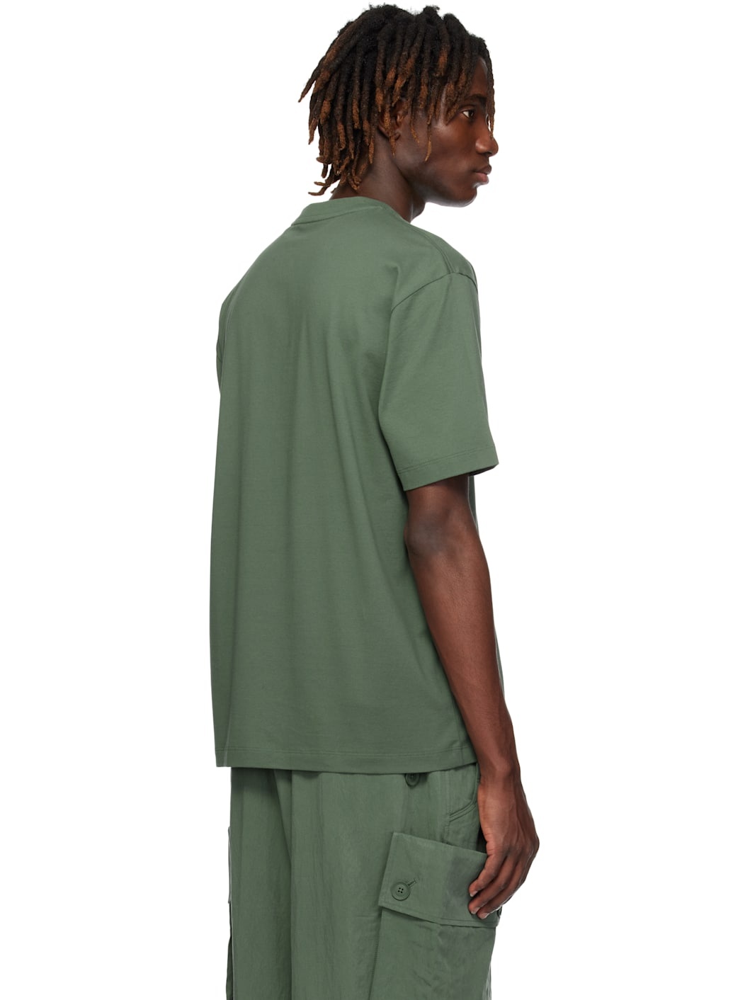 Green Regular Short Sleeve T-shirt - 3