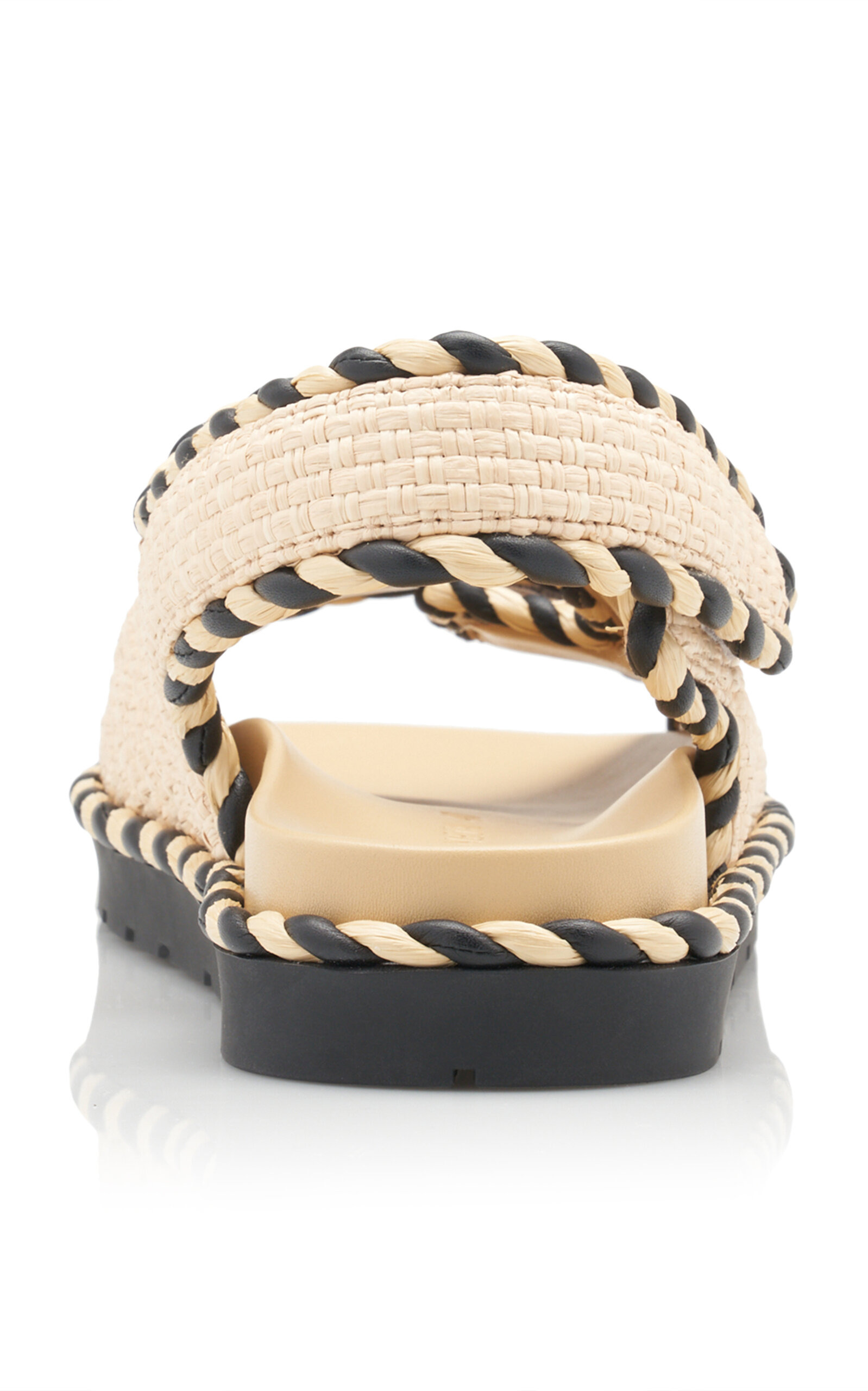 Jack Raffia Slingback Sandals neutral - 4