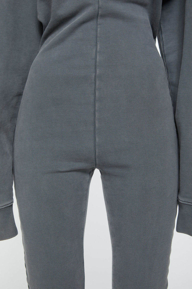 Fleece jumpsuit - Anthracite grey 4
