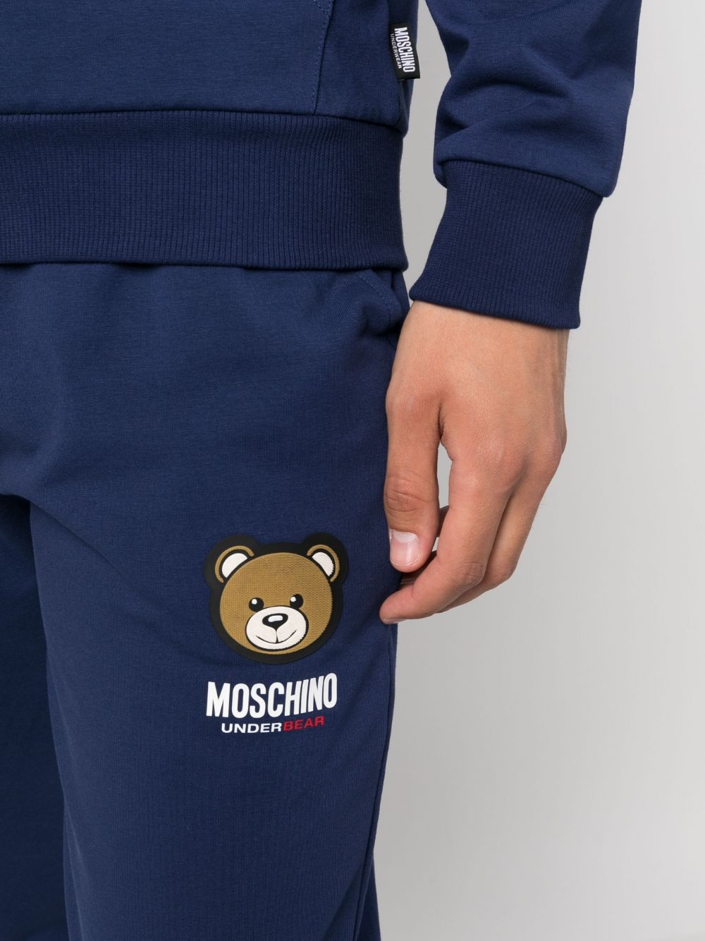 logo-patch track pants - 5